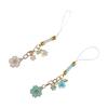 Sakura Mobile Phone Case Keychain Flower Mobile Phone Lanyard Phone Strap  Bag Pendant