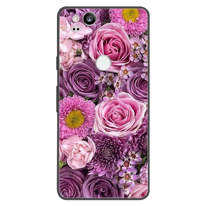 Чехол для Google Pixel 2 Мягкий черный силиконовый бампер Чехол-бабочка для Googe Pixel2 2XL Pixel2XL 2 Чехлы Fundas Coque