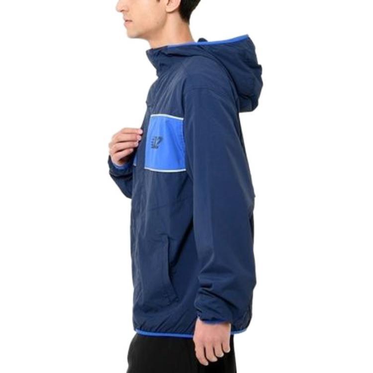New Balance Kawhis Klawset Wind Jacket Asia Sizing 'Navy' Men's MJ23591-NNY