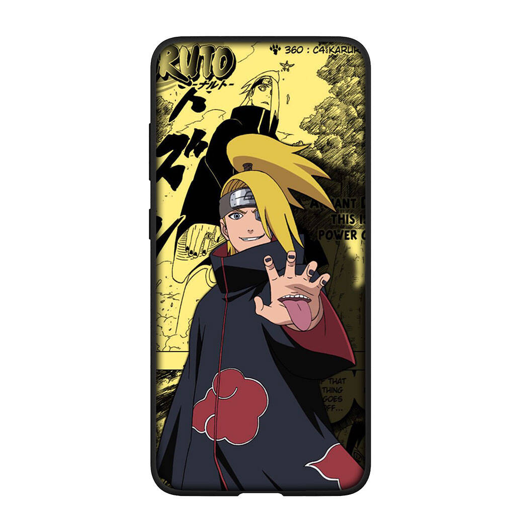 Phone Case for Samsung Galaxy S25 S23 S24 Ultra FE Plus A05 A06 A15 A16 A36 A37 A35 A54 A55 A56 A57 A25 A26 A53 A17 Deidara Silicone Akatsuki Narutos
