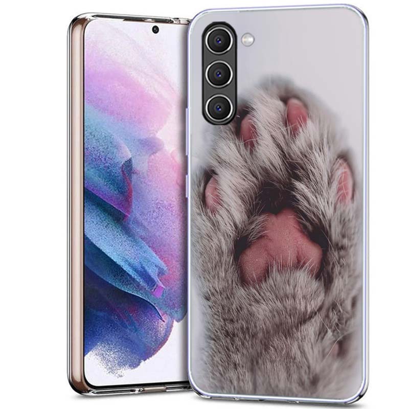 Розовый чехол для телефона с кошкой для Samsung A54 A14 A24 A34 A17 A37 A57 A55 A35 A25 A15 A13 A23 A33 A53 A07 A05S A04S A03 A73 Galaxy Нет