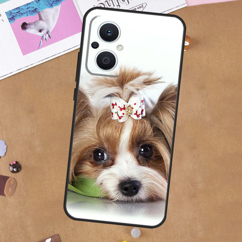 Mini Yorkshire Terrier For OPPO Reno 13F 11F 12F 14F 10 11 12 13 14 Pro 8T 7 8 Lite OPPO Find X9 X8 X6 X5 Pro Case