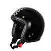 Bike Parts Center Helmet Small Jet Type B One Size Black/White