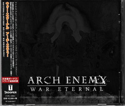 CD ARCH ENEMY War Eternal QATE10054 Trooper Enterta 2014 Япония ObiRock Б/у