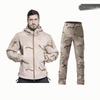 Водонепроницаемый горнолыжный костюм Alpha Green Tactical Sharkskin: Камуфляжный мягкийshell комплект с теплым флисом