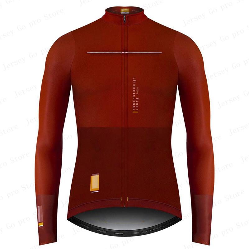 New Spring/Autumn Triathlon Men Long Sleeve Cycling Clothing Breathable Anti-UV Bicycle Jersey Set Wear Bib Pants Ropa Ciclismo