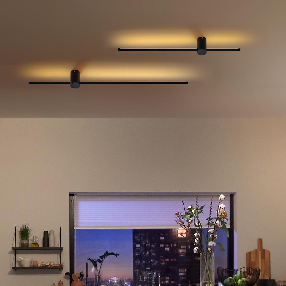 Светодиодный настенный светильник, современный длинный настенный светильник, регулируемый для дома, спальни, лестницы, гостиной, настенного бра, освещения, дивана, фона