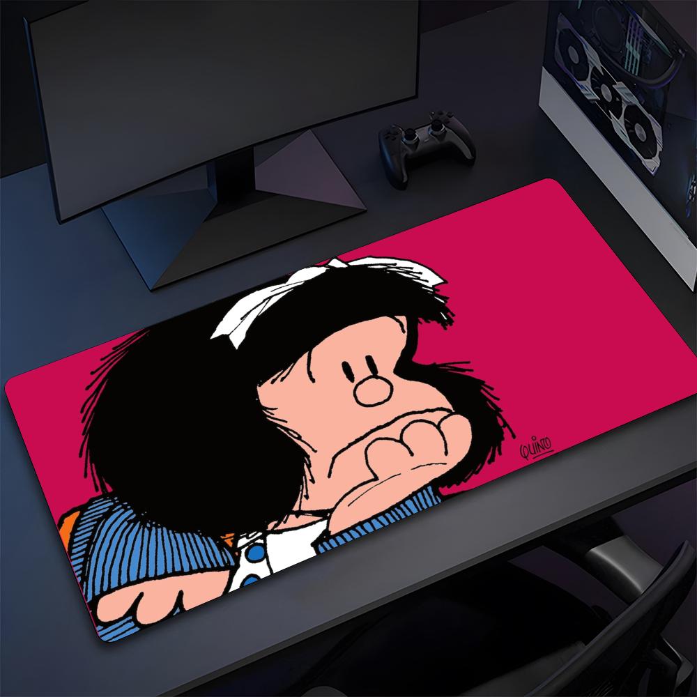 Anime Mafalda Mouse Pad High Quality Natural Rubber Mouse Pad The Most Professional Washable Laptop Mouse Pad