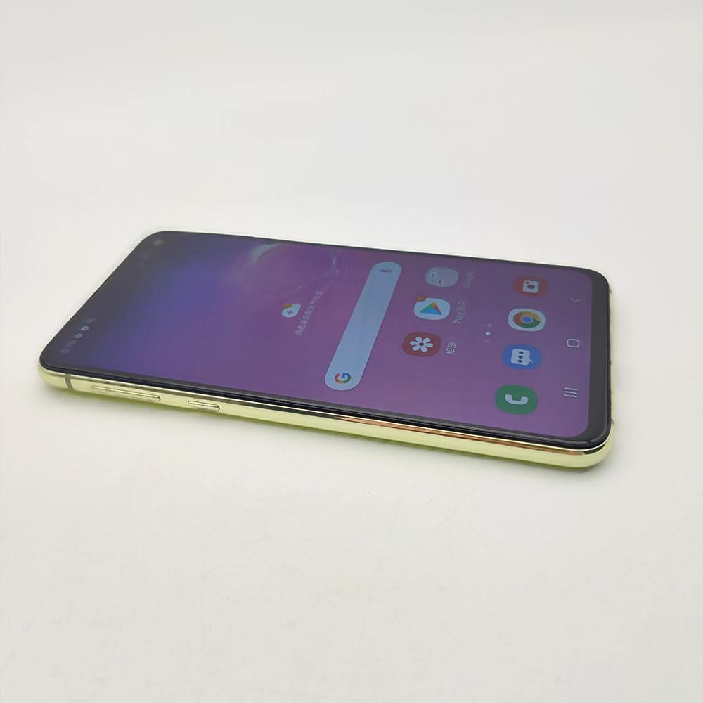 Восстановленный Samsung Galaxy S10E G970F G970U Оригинал Разблокированный Восьмиядерный 6 ГБ ОЗУ 128 ГБ ПЗУ 16 МП 5,8'' 3100 мАч Смартфон с одной/двумя SIM-картами