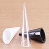 Earring Organizer White Jewelry Exhibition Stand Acrylic Cone Ring's Holder Ring Display Shelf