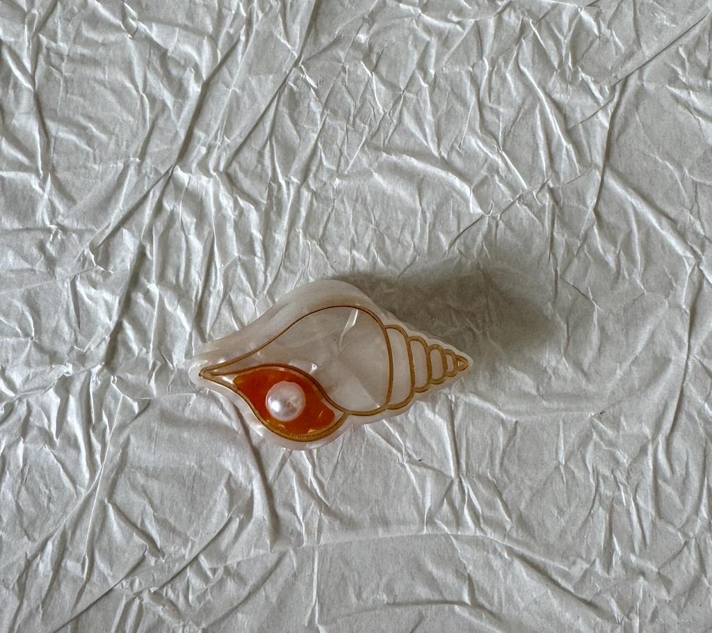 Mini Acetate Seahorse Octopus Hair Clip - Cartoon Starfish, Seashell & Whale Fish Hairpin