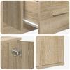 Corner Shelf Sonoma Oak 160 x 40 x 45 cm Particleboard