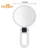 Увеличительное зеркало для макияжа — складная ручка, портативное, 1x15x, стильное компактное, универсальное зеркало для макияжа