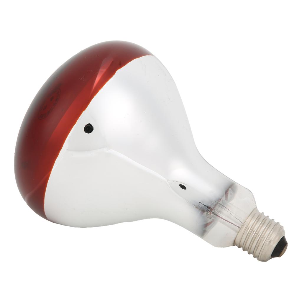 Нагревательная лампа для цыплят Инфракрасное место для купания Нагревательная лампа для рептилий Красная лампа для брудера 220 В / 250 Вт