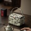 Guofeng Fabric Storage Bag Going Out Travel Tea Set Portable Bag Tea Ceremony Accessories Premium Handbag