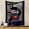 Гонщик, празднующий победу, трофей Red Bull, узорчатый гобелен для спальни и гостиной, домашний декор, диваны