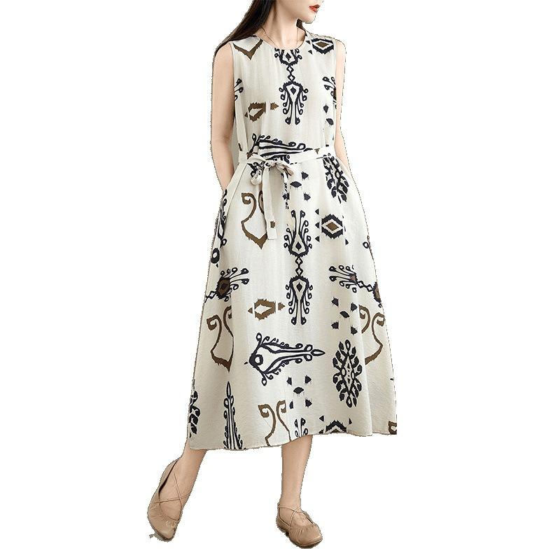 Women's Short Sleeve Cotton Dress