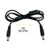 B03C 5.5x2.5mm to 5.5x2.1mm Power Cable Male to Male/for CCTV, Security
