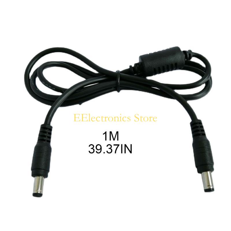 B03C 5.5x2.5mm to 5.5x2.1mm Power Cable Male to Male/for CCTV, Security