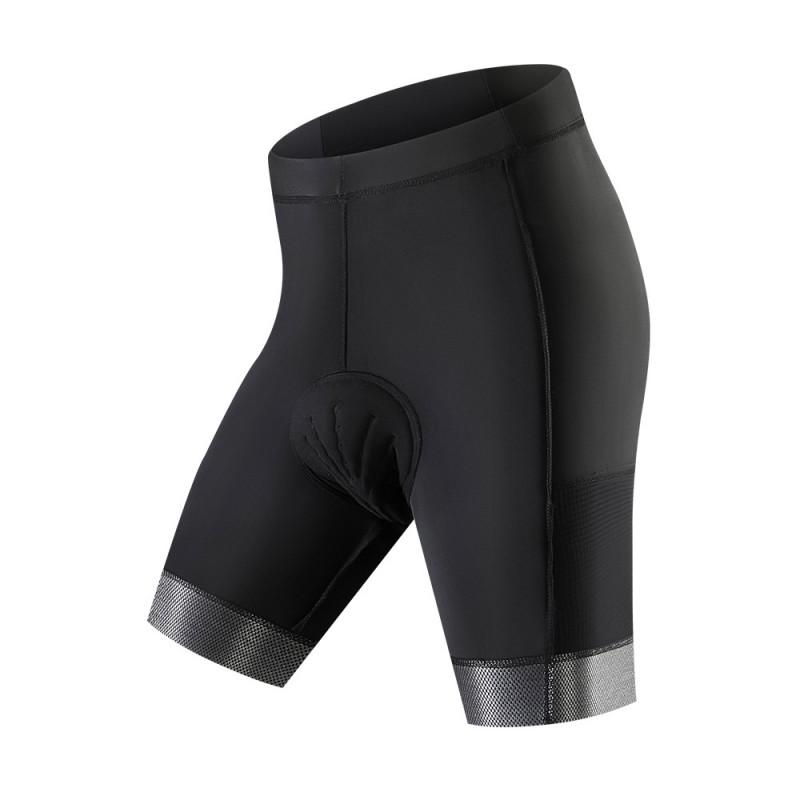 Mens Cycling Shorts With Gel Pad Reflective Stripes Quick-Dry Stretch Fabric Road Bike Riding