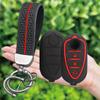 Keychain Silicone Car Remote Accessories Key Cover Holder for Alfa Romeo Giulietta Myth Junior 4C Romeo Mito Myth 159 GTO GTA