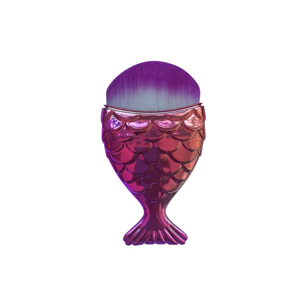 Кисть для макияжа «рыбий хвост» Профессиональная кисть для румян «русалка» Кисти для тональной основы Кисть для ногтей «рыбий хвост» Косметическая кисть Инструмент для дизайна ногтей