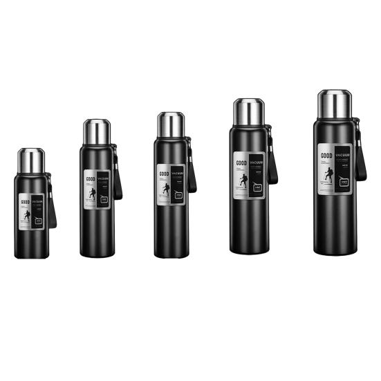 Вакуумная бутылка Yousheng, большая емкость, пищевой класс, не содержит BPA, герметичная вакуумная бутылка с полированной поверхностью, изолированный стакан