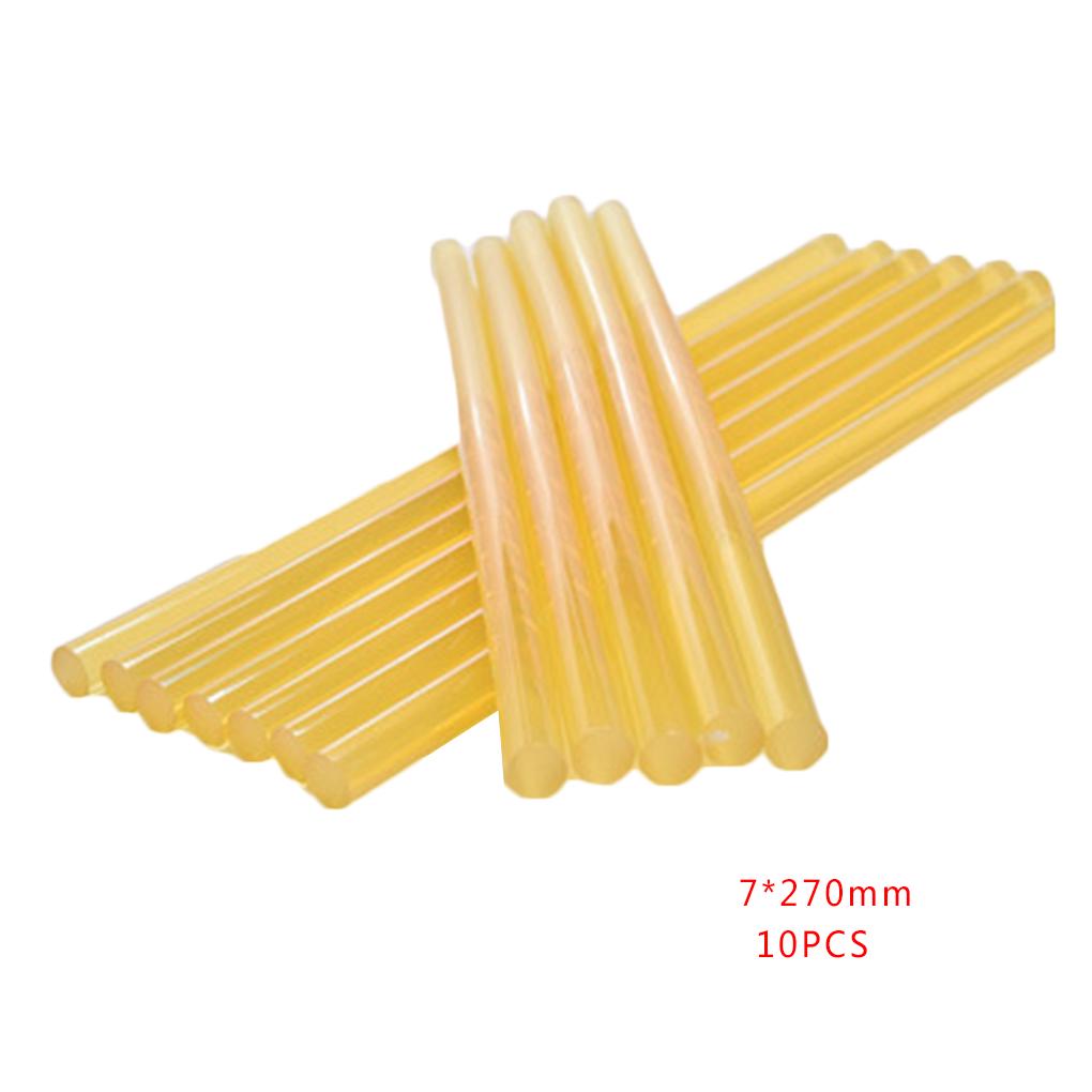 10 шт. 7/11 мм 7/11 мм Мини клеевые стержни Подходят для термоклеящего клея общего назначения
