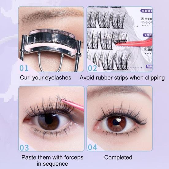 36 пар/набор накладных ресниц, естественный вид, пушистые, многоразовые, женские, индивидуальные, накладные ресницы, инструменты для макияжа на сцене и вечеринке