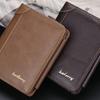 Purse Business Clutch Bag Zipper ID Card Holder Simple Men PU Wallet  Unisex