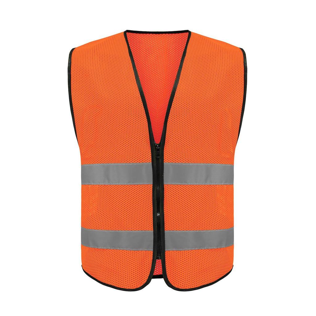 Светоотражающий жилет с несколькими карманами для строительства и дорожного движения, Защитная рабочая одежда от холода
