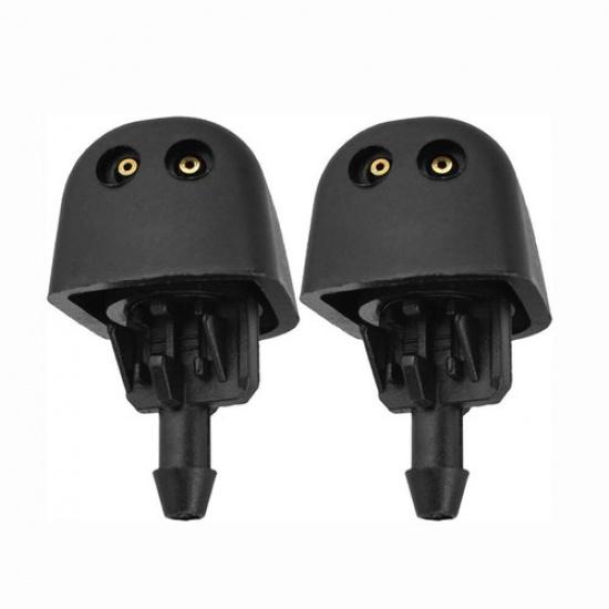 2Pcs Car Front Windscreen Washer Nozzle for Renault Trafic Vauxhall Vivaro Opel