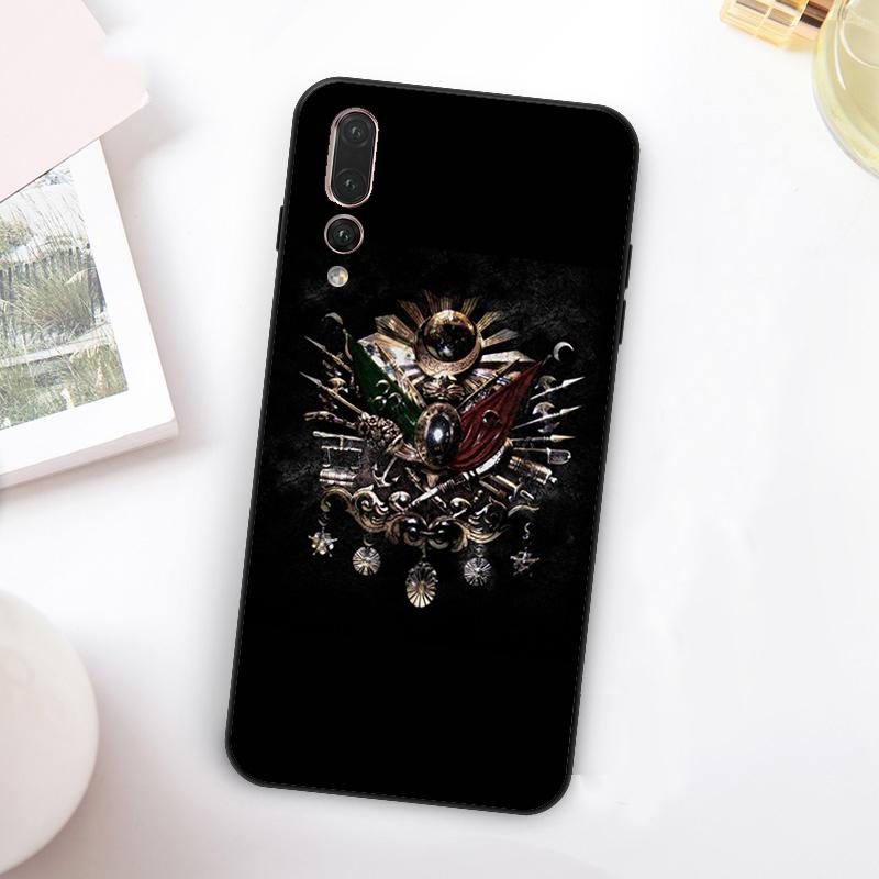Герб Османской империи для Huawei Nova 11 10 9 SE Y70 Y60 Y90 Y61 Y91 Y73 Y72 12i 11i 8i P30 P40 Lite P60 Pro Чехол