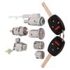 For 2003-2007 Honda Accord Ignition Switch Door Barrel Trunk Lock & Keys Kit New
