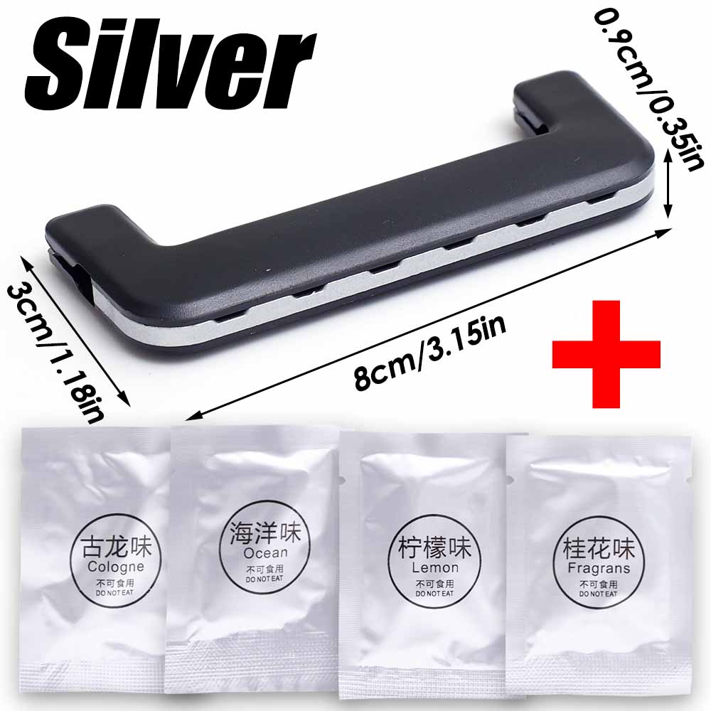 Автомобильный зажим для ароматерапии, набор ароматических таблеток, автоматический воздуховыпускной клапан, скрытый зажим для ароматизатора, твердые ароматерапевтические полоски