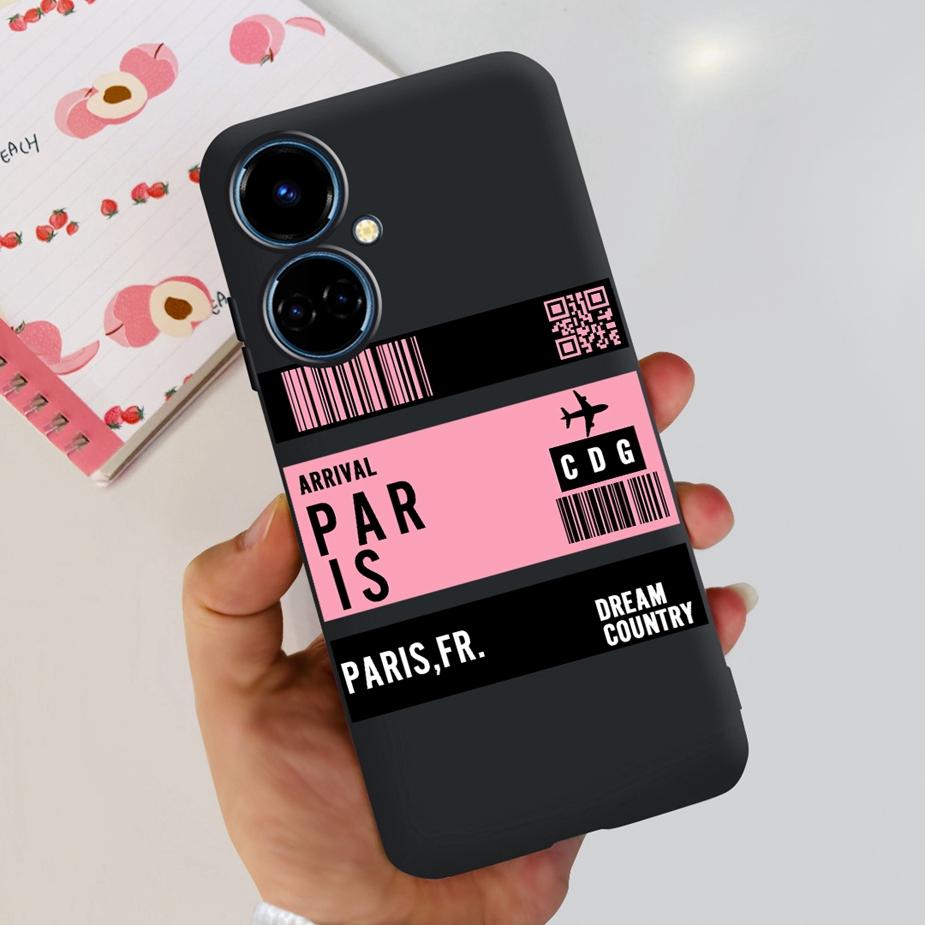 Чехол для Tecno Camon 19 Neo CH6i, новый модный окрашенный чехол, мягкий силиконовый чехол для телефона Tecno Camon 19 Pro 5G Camon19 Neo, бампер