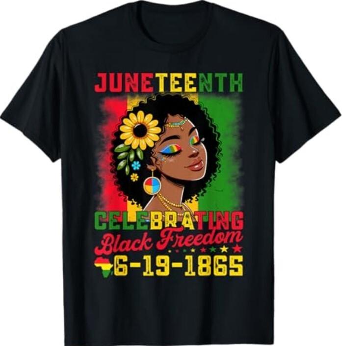 Celebrating Black Freedom Day 1865 T-Shirt Unisex T-Shirt