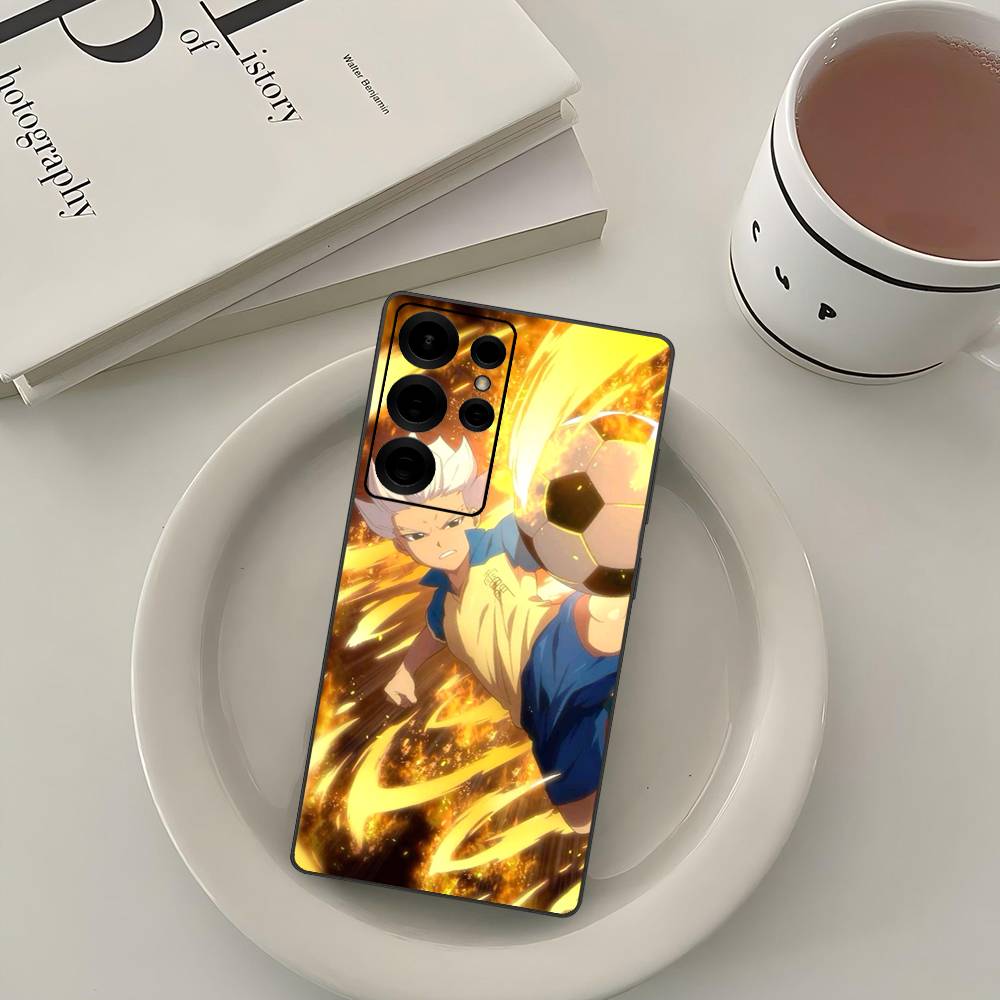 Axel Blaze Firestorm Inazuma Eleven Anime Phone Case For Samsung S 24 fe 25 Ultra plus 20 lite 21 30 22 23 24 22 Ultra 5G