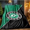 Dallas Hockey Team Blanket Flannel Throw for Sofa, Indoor, Camping, Living Room, Office, Chair, And Bed Soft Birthday Gift