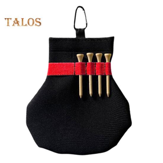 Держатель для мяча для гольфа, неопреновый чехол для мяча для гольфа с зажимом, переносная сумка для переноски аксессуаров для гольфа для игроков в гольф