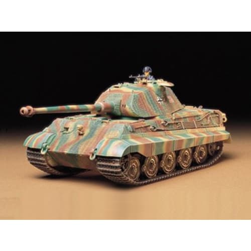 Tamiya 1/35 Military Miniature Series No. 169 German Army King Tiger Porsche Turret Plastic Model 35169