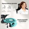 Mesh Office Chair With Footrest Reclining Backrest Lumbar Support Adjustable Armrest And Headrest