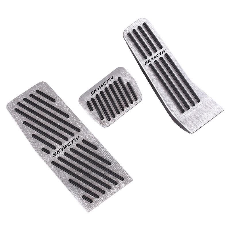 Car Foot Rest Accelerator Brake Pedal Cover For Mazda 3 BP CX30 CX50 CX60 MX30 MX-30      2024 Accessories