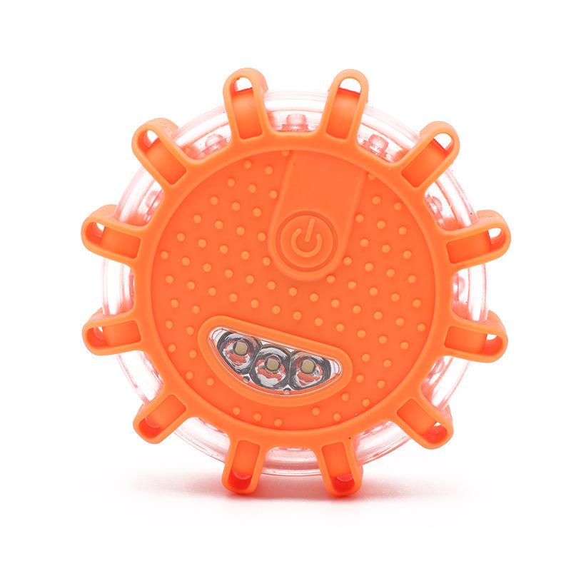 Светодиодная автомобильная предупреждающая световая сигнализация с сильным магнитным креплением и режимом постоянного света