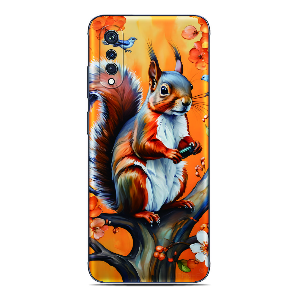 Фоточехол с белкой для Cubot A40 X100 A20 A10 Max 5 3 P80 P50 X70 X50 Note 60 50 21 Nothing CMF Phone 1 2 Pro 2a 3a Lite Чехол