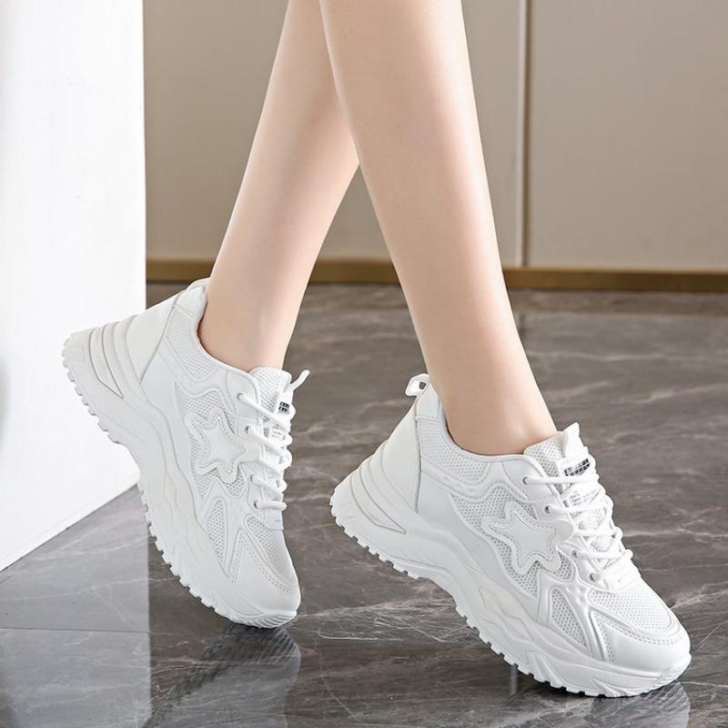 Новые кроссовки женские плоские повседневные кроссовки летние модные универсальные кроссовки на шнуровке для женщин Обувь Zapatos De Mujer