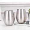 Stainless Steel Beer Cup Wine Tumbler Large Beer Mug Cocktail Wine Glasses Egg Shaped Big Cool Metal Cup Drinkware