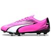 Ultra Play Lightweight Comfortable Soccer Shoes Men Soccer Shoes Pink Black White 107763-01