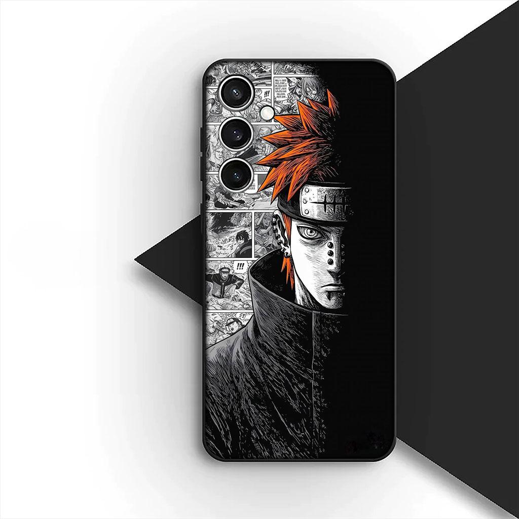 Pain Narutos Uchiha Itachi Akatsuki Silicone Phone Cover for Apple iPhone 17 Air 12 13 Pro Max Mini ProMax 7 + 8 Plus Soft Case