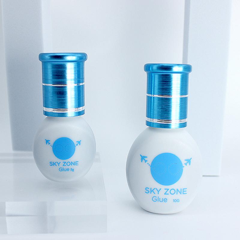 eonbeaut Самый быстрый и сильный клей для наращивания ресниц, клей Sky Zone, 5 мл, черные инструменты для макияжа, клей Lava Lash
